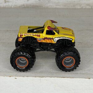 Hot Wheels Monster Jam Truck 1/64 Diecast El Toro Loco Black Tires Yellow GC